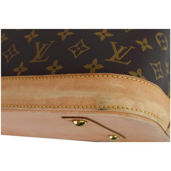 LOUIS VUITTON Alma Large Monogram Canvas Satchel - Picture 10 of 12